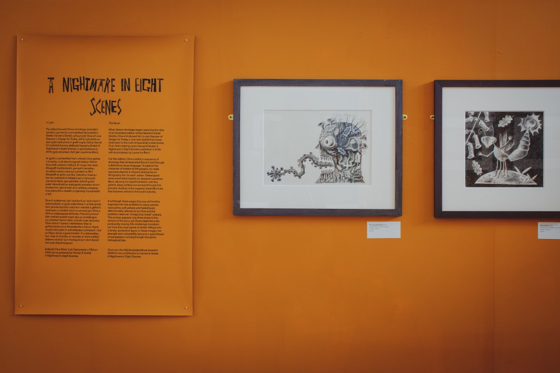 Clive Hicks-Jenkins Oriel Myrddin Gwrach Exhibition